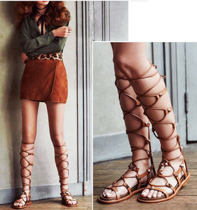 Flat Bandage Sandals